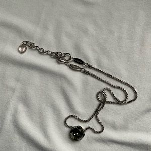 Sabina single stone necklace